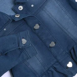 Giacche|Chicco Giubbino Di Jeans Con Volant