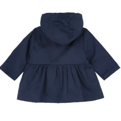 Giacche|Chicco Giubbino Di Tessuto Tecnico Con Cappuccio Removibile Blu Medio