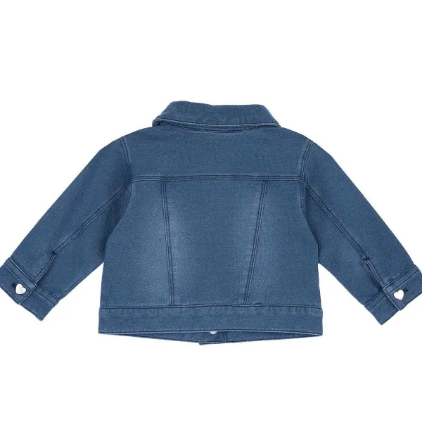 Giacche|Chicco Giubbino Felpa Effetto Denim