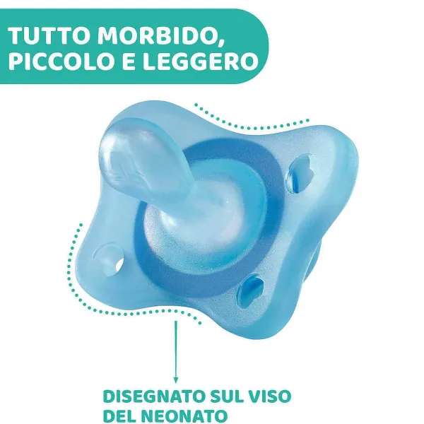 Succhietti Physioforma|Chicco Gommotto Physioforma® Soft 2-6M (2 Pcs) Rosa