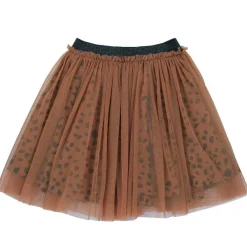 Gonne|Chicco Gonna Con Tulle E Fantasia Animalier