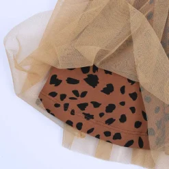 Gonne|Chicco Gonna Con Tulle E Fantasia Animalier