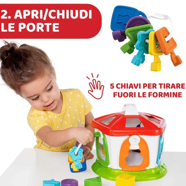 Incastri E Impilabili|Chicco 2In1 Cottage Degli Animali