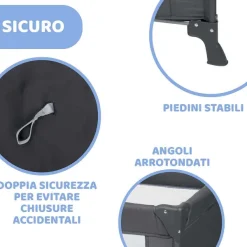 Culle E Lettini|Chicco Lettino Da Viaggio Good Night Pegaso Blu