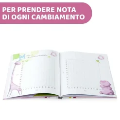 Album Nascita|Chicco Libro Ricordi Rosa