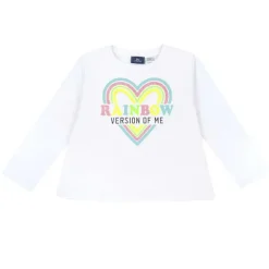T-Shirt|Chicco Maglietta Con Cuore Arcobaleno