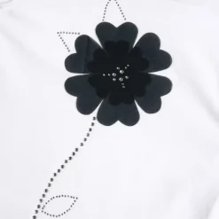 T-Shirt|Chicco Maglietta Con Fiore Applicato