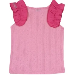 T-Shirt|Chicco Maglietta In Costina Con Rouches