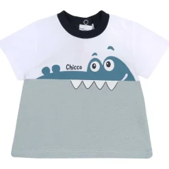 T-Shirt|Chicco Maglietta Manica Corta Bicolore