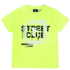 T-Shirt|Chicco Maglietta Manica Corta Fluo Giallo Chiaro