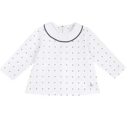 T-Shirt|Chicco Maglietta Manica Lunga Con Microstampa