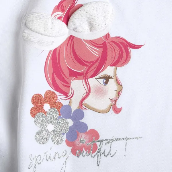 T-Shirt|Chicco Maglietta Manica Mini Con Stampa