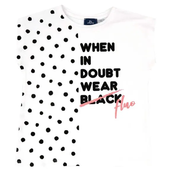 T-Shirt|Chicco Maglietta Manica Mini Con Stampa