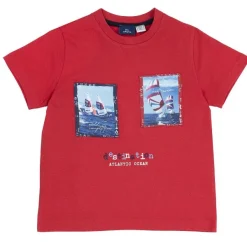 T-Shirt|Chicco Maglietta Rossa Manica Corta
