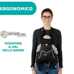 Marsupi|Chicco Marsupio Ergonomico Easyfit Black Night