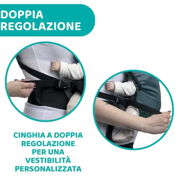 Marsupi|Chicco Marsupio Skin Fit Green Wood