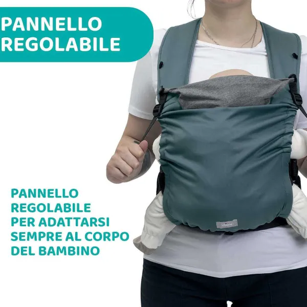Marsupi|Chicco Marsupio Skin Fit Green Wood