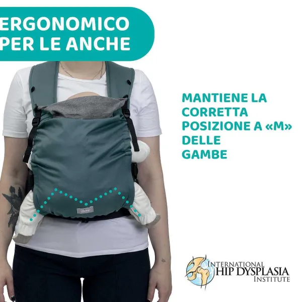 Marsupi|Chicco Marsupio Skin Fit Green Wood