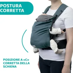 Marsupi|Chicco Marsupio Skin Fit Green Wood