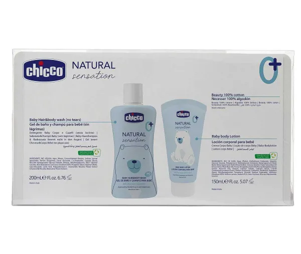Set Cosmetica|Chicco Natural Sensation Baby Cosmetic Set Rosa