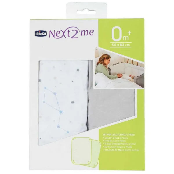 Lenzuola E Copertine|Chicco Next2Me Lenzuola - Set 2Pz Foxy