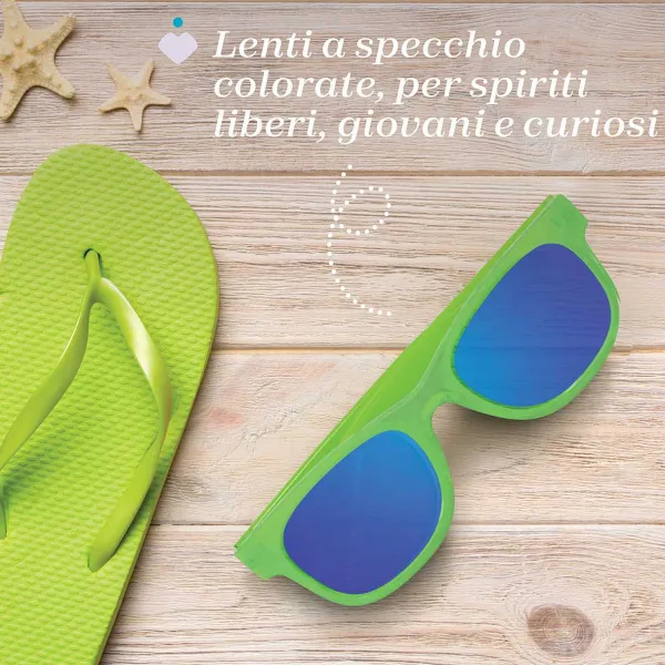 Occhiali Da Sole|Chicco Occhiale Da Sole 24M+ Verde Fluo