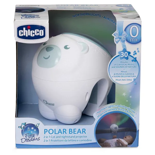 Proiettori E Carillon|Chicco Orso Polare Blu