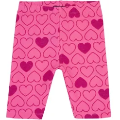 Pantaloni|Chicco Pantaloncini Biker Con Fantasia All Over Rosa Rigato