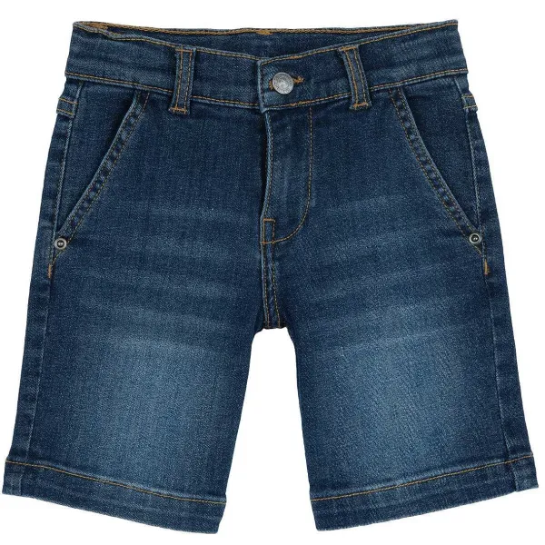 Jeans|Chicco Pantaloni Corti In Denim Blu Scuro