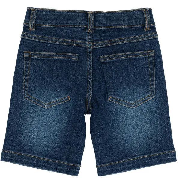 Jeans|Chicco Pantaloni Corti In Denim Blu Scuro