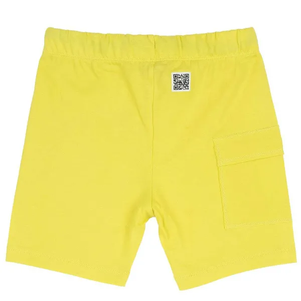 Pantaloni|Chicco Pantaloni Corti Tinta Unita Giallo Medio