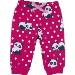 Pantaloni|Chicco Pantaloni Di Felpa Con Fantasia All Over Rosa Stampato