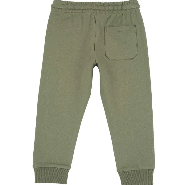 Pantaloni|Chicco Pantaloni Di Felpa Con Stampa Verde Chiaro
