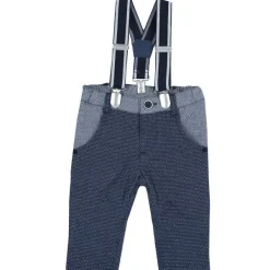 Pantaloni|Chicco Pantaloni Lunghi In Cotone Con Bretelle