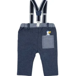 Pantaloni|Chicco Pantaloni Lunghi In Cotone Con Bretelle