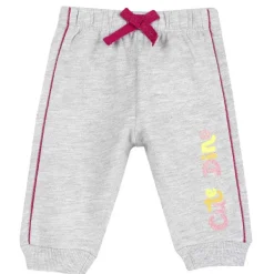 Pantaloni|Chicco Pantaloni Lunghi In Felpa Grigio Chiaro
