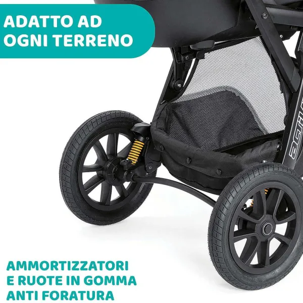 Passeggini|Chicco Passeggino Activ3 Jet Black