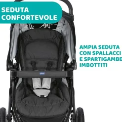 Passeggini|Chicco Passeggino Activ3 Jet Black