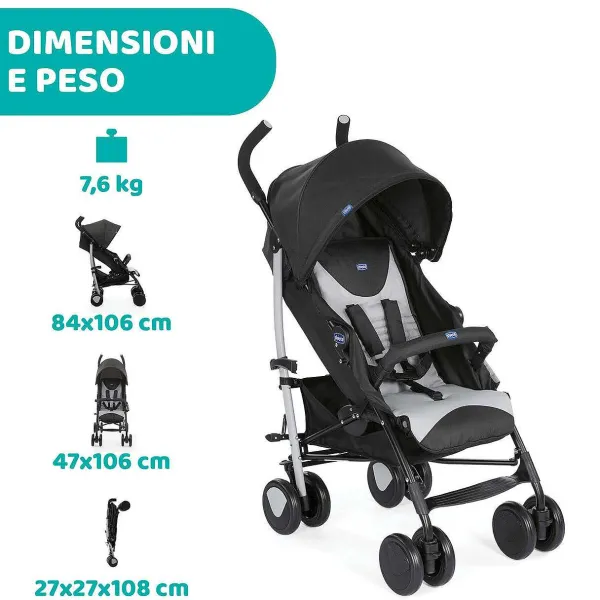 Passeggini|Chicco Passeggino Echo Stone