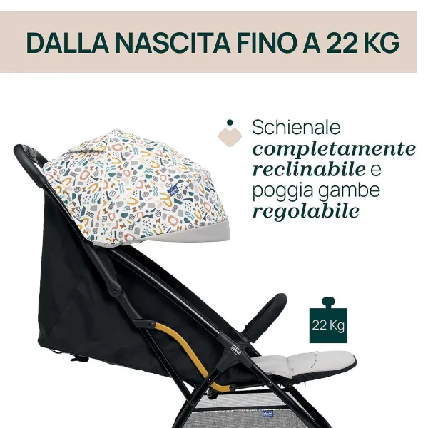 Passeggini|Chicco Passeggino Glee Joking Beige