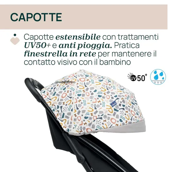 Passeggini|Chicco Passeggino Glee Joking Beige