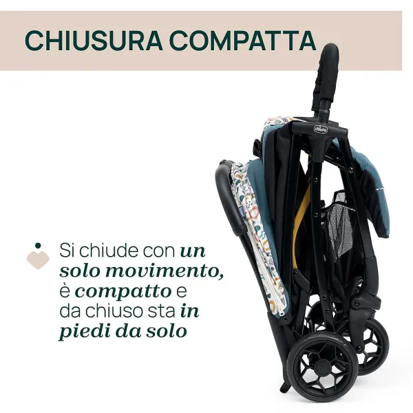 Passeggini|Chicco Passeggino Glee Joyful Teal