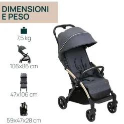 Passeggini|Chicco Passeggino Goody Xplus Dark Shadow