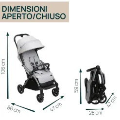 Passeggini|Chicco Passeggino Goody Xplus Pearl Grey