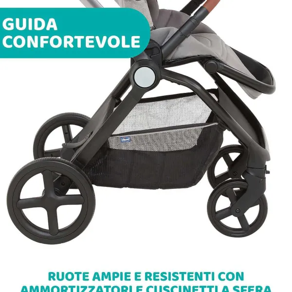 Passeggini|Chicco Passeggino Mysa Silver Grey