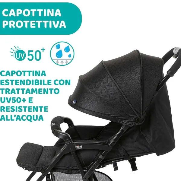Passeggini|Chicco Passeggino Ohlal 3 Jet Black