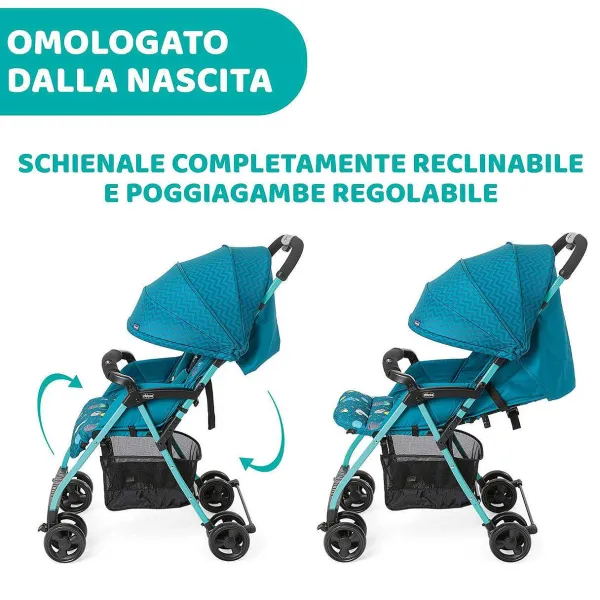 Passeggini|Chicco Passeggino Ohlal 3 Sloth In Space