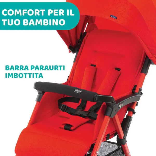 Passeggini|Chicco Passeggino Ohlal 3 Red Passion