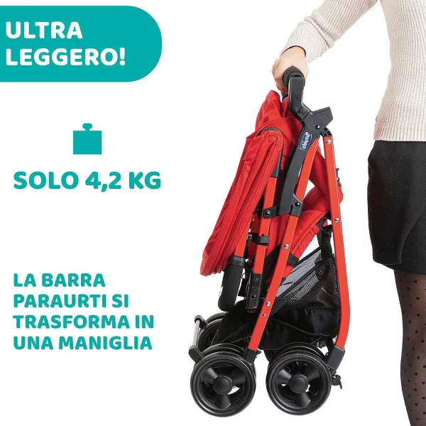 Passeggini|Chicco Passeggino Ohlal 3 Red Passion