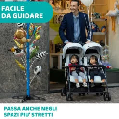 Passeggini|Chicco Passeggino Ohlal Twin